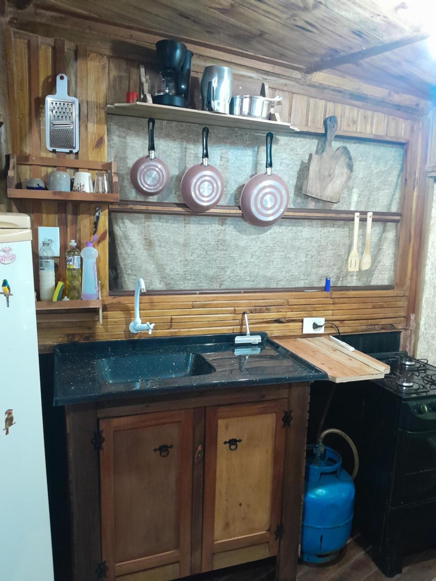 Chale Bambu Appartement Cunha Buitenkant foto