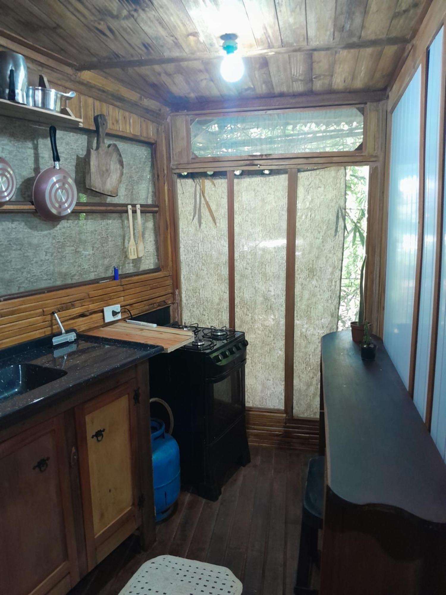 Chale Bambu Appartement Cunha Buitenkant foto